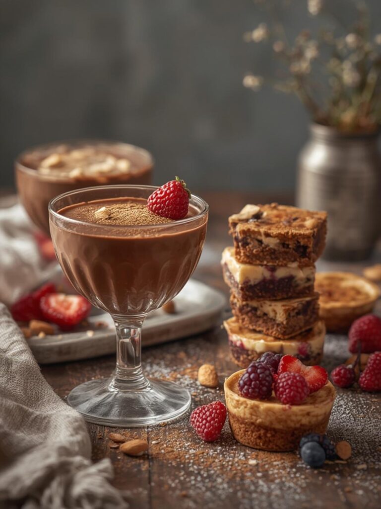 high protein desserts