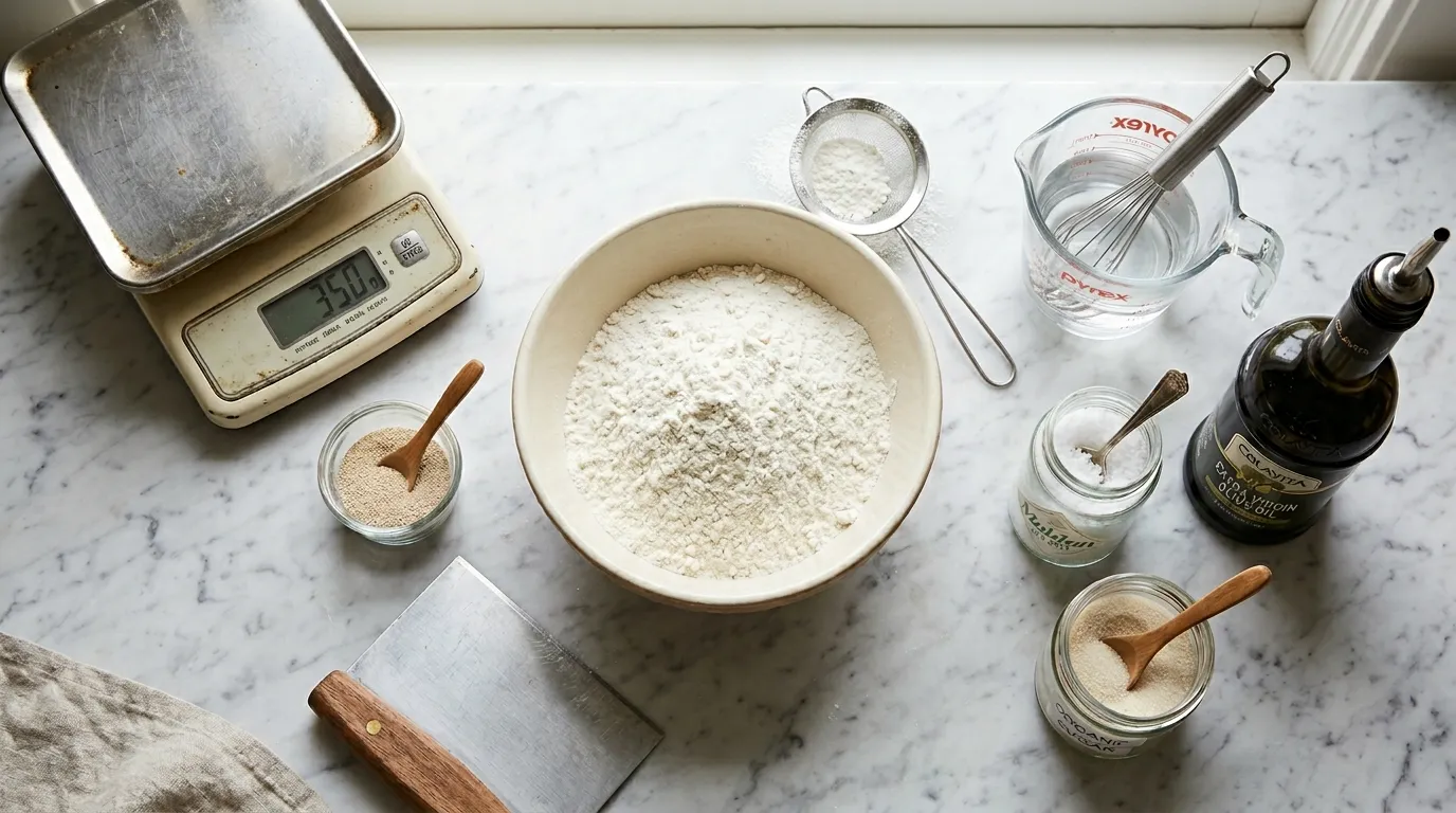 ingredients for sub roll recipe flour yeast oil