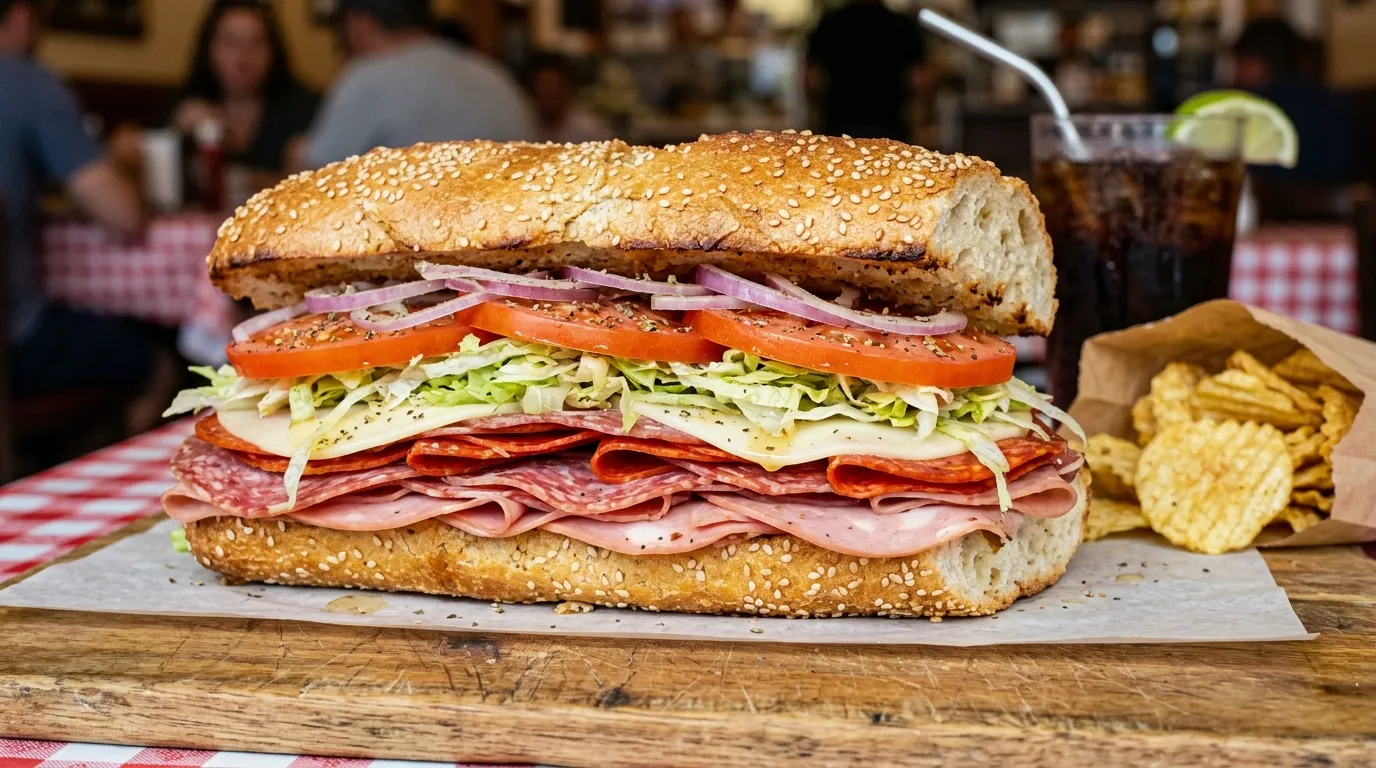 sub roll recipe italian sandwich serving suggestion